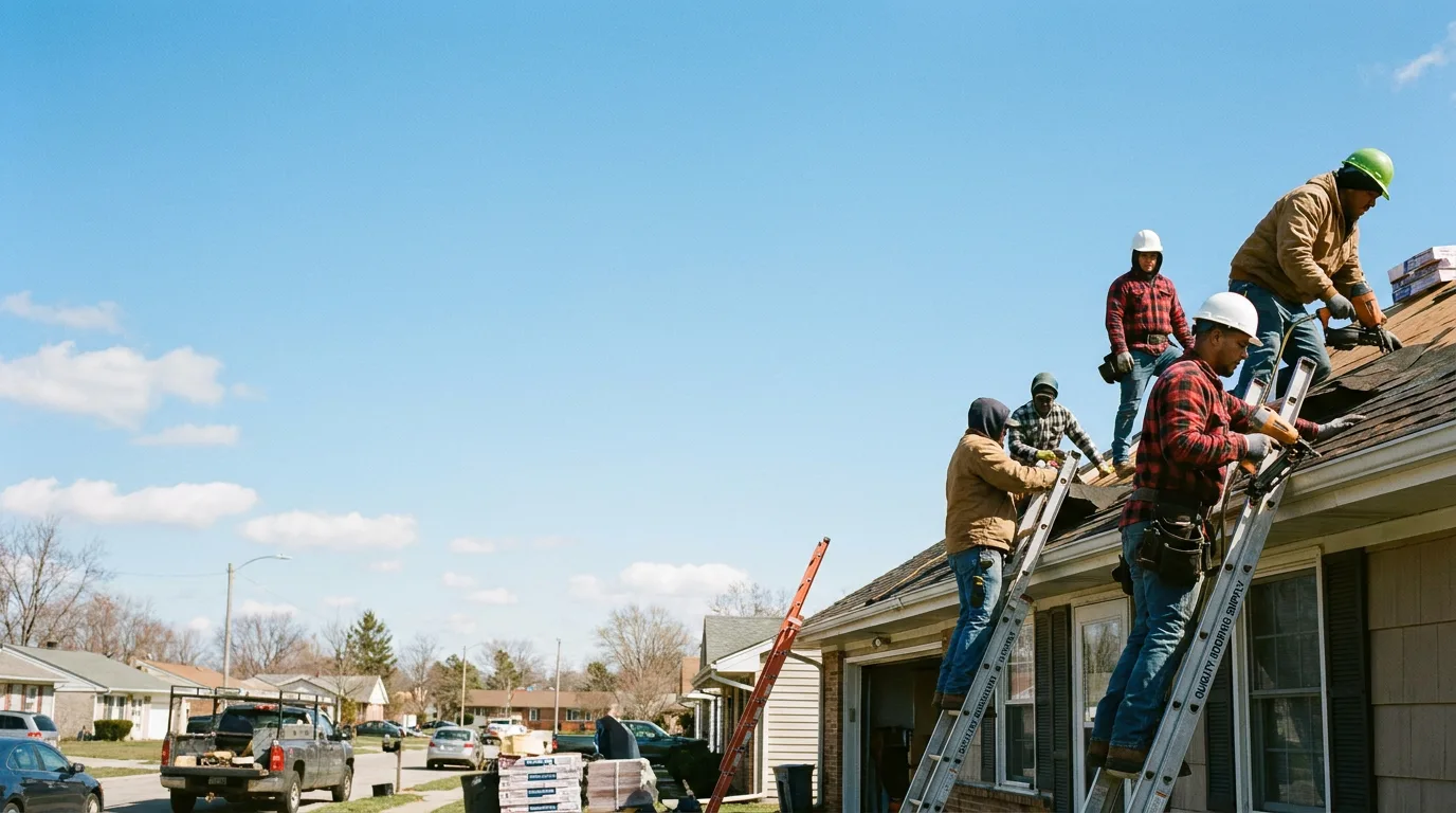 Roofing in El Paso, AR near me